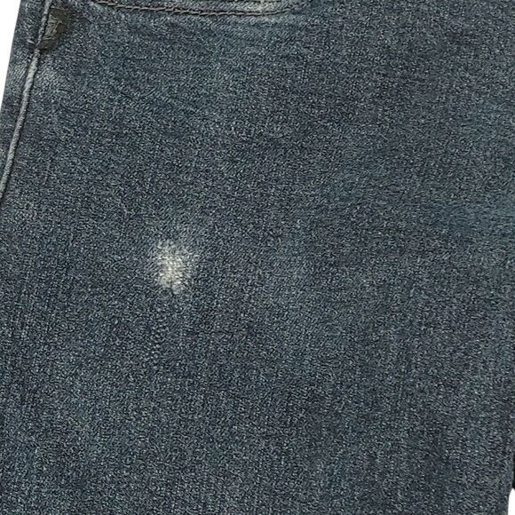 Social Collision Rude Blip Service Dark Blue Button Fly Jeans Sz 28x32 (Read) - Picture 3 of 15